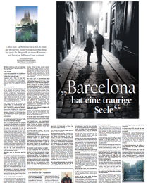 “Barcelona hat eine traurige Seele” – Carlos Ruis Zafón