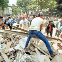 Die Solidarität nach dem Beben